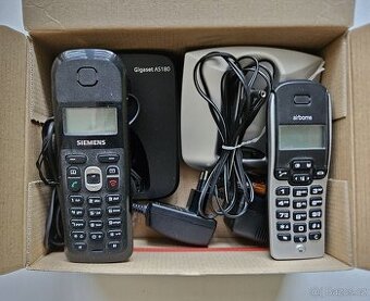 Bezdrátový telefon Siemens a Airborne