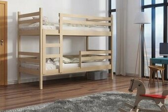 NOVÁ patrová postel palanda MASIV DŘEVĚNÁ