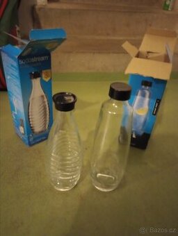 Láhve nové skleněné sodastream