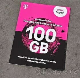 T-Mobile 100 GB Limitovaná edice