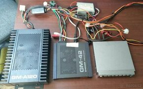 Pioneer ekvalizér + 2x zesilovač 2x25W + 2x60W