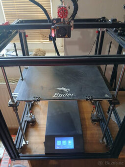 Ender 5 Plus , Micro Swiss DD Extruder + nová tisk.podložka - 1