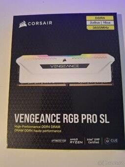 Prodám corsair vengeance rgb pro SL 2x8gb 3600mhz