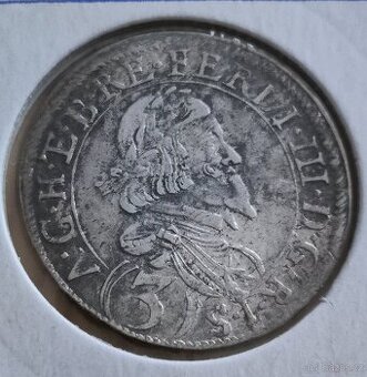 Ferdinand III. - 3 krejcar 1642 Svatý Vít