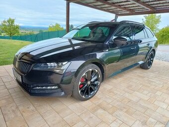 Superb sportline iV TSI160kw,tažné,DCC,virtual,matrix,canton