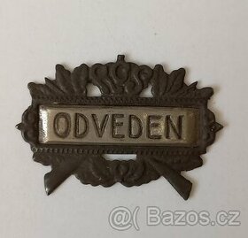 vojenský znak Odveden