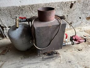 Výměník vody pro kamna/ kotel/ na komin
