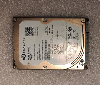 HDD disk 2,5 do notebooku a pc, Seagate Video 500GB