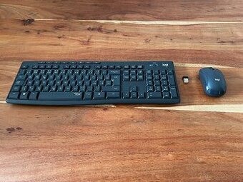 Prodám set klávesnice a myši Logitech Wireless Combo MK295
