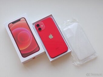 APPLE iPhone 12 mini 64GB Product RED - ZÁRUKA 12 MĚSÍCŮ