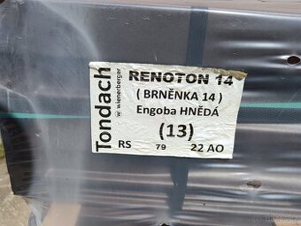 Prodám střešní krytinu Tondach Brněnka engoba hněda