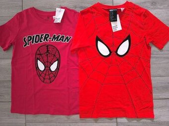 Nová trička Spiderman vel.134/140