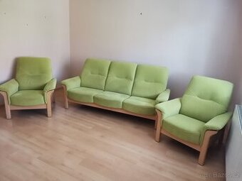 Nabízím sedací soupravu z masivu LEXUS PF Nábytek