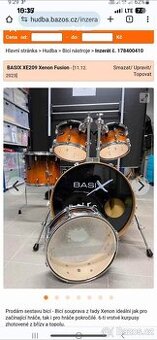 Bicí souprava Basix xenon