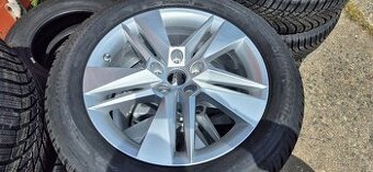 Originální kola Škoda Superb III R17 | Zimní pneu Dunlop neb