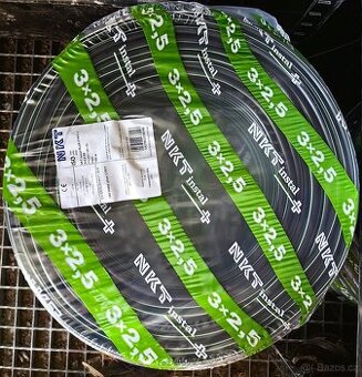 Kabel CYKY-J 3x2,5 kruh 100m