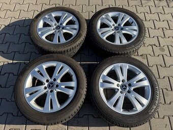 4x al kola 5x112 17 + pneu zimní 225/55 R17C