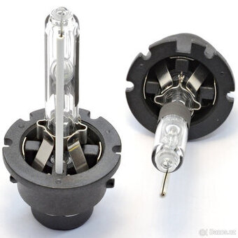 Náhradní výbojky D2R - 6000K 2ks kovové úchyty