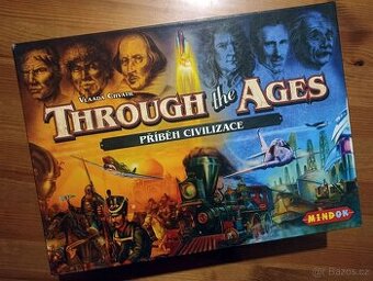 Through the ages - desková hra - KOMPLETNÍ původní vydání