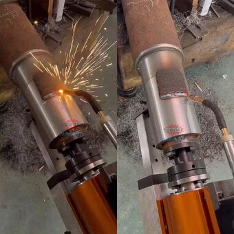 mobilný soustruh na hrídele