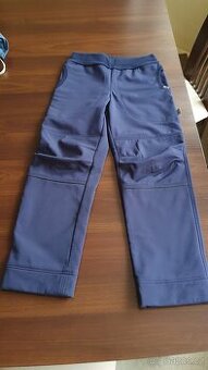 Zimní softshellové kalhoty vel. 146/152 - UNI