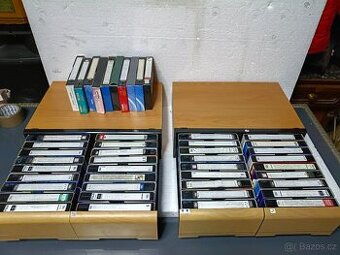 VHS Kazety 47 kusů