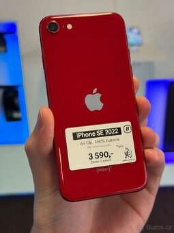 iPhone SE 2022 - 64GB - 100% BAT - 12M ZÁRUKA