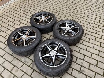 185/60/R14 5x100 Letní Sada Alu