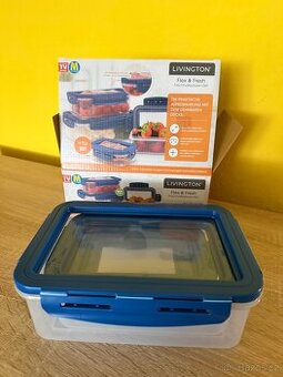 Dóza na skladování potravin s pružným víkem Flex & Fresh