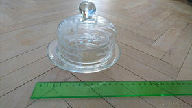 Máslenka z broušeného skla - 1
