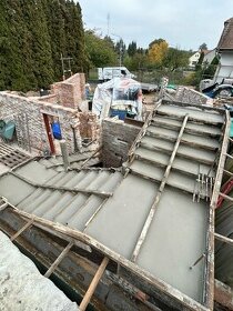 Šalování betonový schodů…