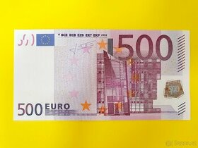 Bankovka 500€ UNC (nepoužitý stav)