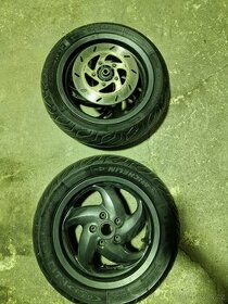 Kola s pneu na skutr Michelin City Grip 120/70 R12 a 130/70