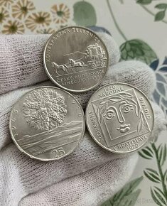 Stříbrné pamětní mince Československa