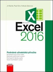 Kniha Microsoft Excel 2016