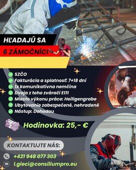 Hľadáme 6 zámočníkov.