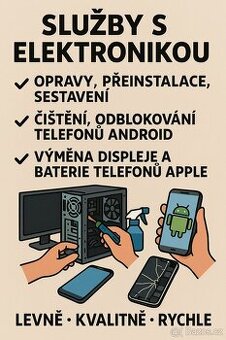 PC Opravy a odblokování, na počkání