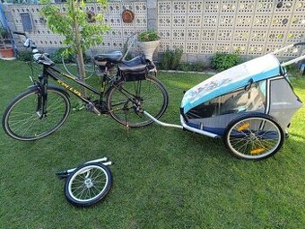 Vozík za kolo cyklo vozík CROOZER  Kid