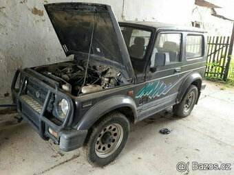 Prodám náhradní díly na suzuki samurai i celé auta
