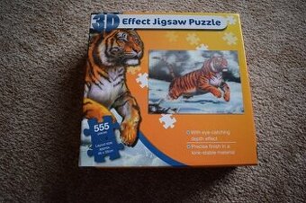 3D puzzle 555 dílků Tygr