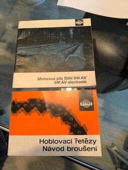 Stihl 041 AV, Návod na obsluhu - 1