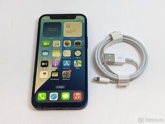 iPhone 12 mini 64gb. Dobry stav. Baterie 81%. Záruka 6 měs. - 1