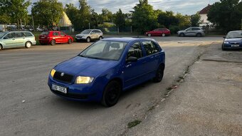 Škoda FABIA I, 2003 modrá 1,2HTP - technická do 5.2027