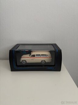 Škoda 1201 (1956) 1:43 Sanitka - Záchranka - KováCZECH - 1