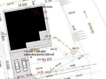 Pozemek Šenov / Václavovice 800 m2 (stavební povolení)