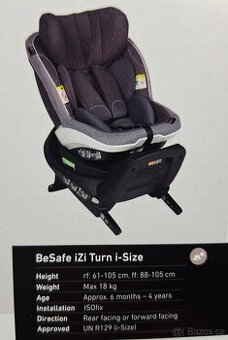 Autosedačka BeSafe iZi Turn i-Size [Premium Car Interior