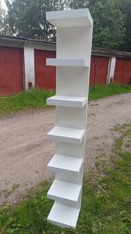 IKEA Bílá knihovna police Lack 190 cm