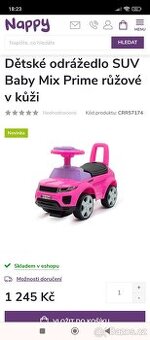 Dětské odrážedlo