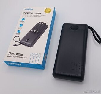 Powerbanka VEGER C20 – 20 000 mAh NEW SUPER CENA