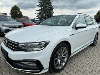 VW Passat R-line 2020 TDI 110kw DSG,tažné,kamera,virtual,kůž